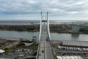 Talmadge Memorial Bridge - Savannah, Georgia photo