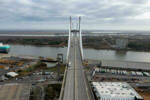 Talmadge Memorial Bridge - Savannah, Georgia photo