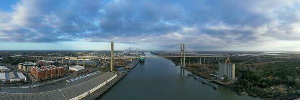 Talmadge Memorial Bridge - Savannah, Georgia photo