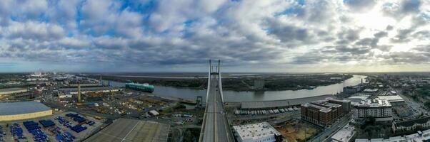 Talmadge Memorial Bridge - Savannah, Georgia photo