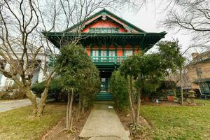 japonés casa - arbusto plano, brooklyn foto