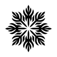 Beautiful Christmas Snowflake vector