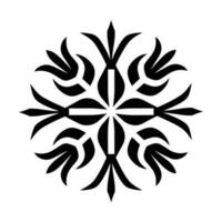 Beautiful Christmas Snowflake vector