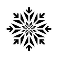 Merry Christmas Snowflake vector