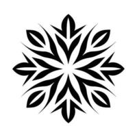 Best Christmas Snowflake vector