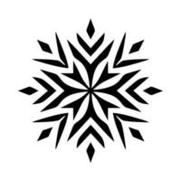 Best Christmas Snowflake vector