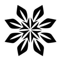 Beautiful Christmas Snowflake vector