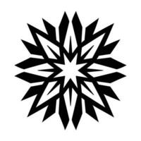 Beautiful Christmas Snowflake vector