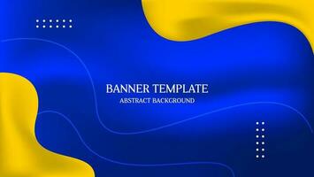 abstract  background with yellow and blue color. vector illustration