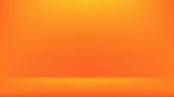 Orange gradient abstract background. Studio empty background with modern look. vector