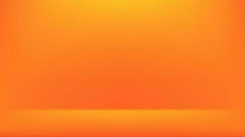 Orange gradient abstract background. Studio empty background with modern look. vector