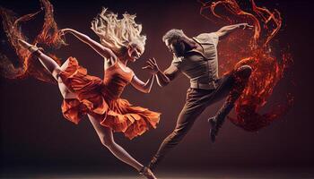 International dance day with a couple . . photo