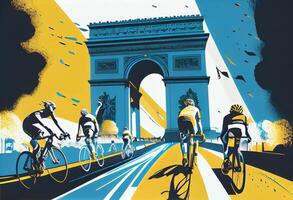 tour de france. . photo