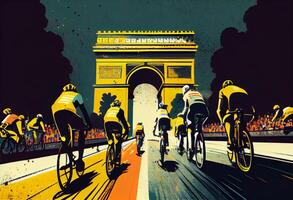 tour de france. . photo