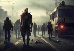 Zombie Apocalypse . . photo