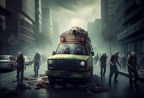 Zombie Apocalypse . . photo