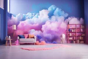 Marvelous Landing for creative designer background. photo