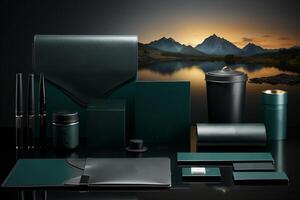 designer portfolio corporate identity. photo