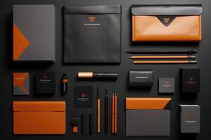 designer portfolio corporate identity. photo