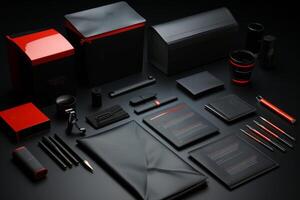 designer portfolio corporate identity. photo