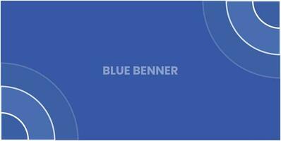 Abstract blue color benner. Dynamic shapes composition. Vector illustration
