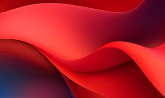 Abstract red orange liquid Wave Background photo