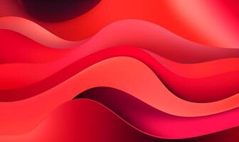 Abstract red orange liquid Wave Background photo