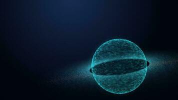 Scientific and technical sphere. Connection to the global network. Protection of cloud data. The concept of big data, digital technology and security security. 3d rendering photo
