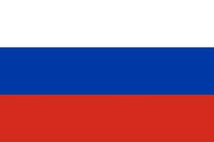 bandera de ruso federación. el oficial colores y dimensiones son correcto. nacional bandera de ruso federación. ruso federación bandera ilustración. foto