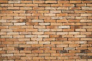 Beautiful rows of red brick walls photo