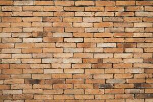 Beautiful rows of red brick walls photo