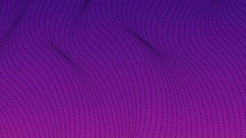 Halftone gradient background with dots. Abstract purple dotted pop art pattern in comic style. Vector illustration