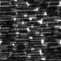 Seamless pattern with black pencil brushstrokes in abstract shapes on white background. Vector illustration