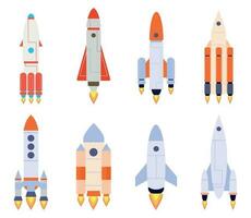 Rocket Icons Set vector