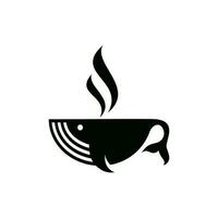 Whale Coffee Logo vector