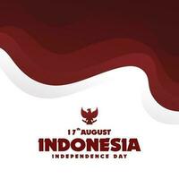 Happy Indonesia Independence Day Vector