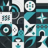 Abstract geometric pattern design in modern style. Vector illustration.