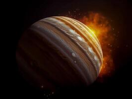 Jupiter turns into a star photo