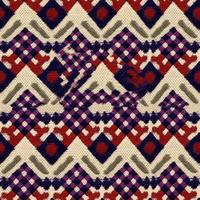 Fabric knitted seamless pattern with geometric shape spots. bright colors background for knitwear design or print, modern strips mat, illustration photo