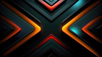 Modern futuristic dark background. Abstract futuristic background with modern shape. Techology futuristic background, illustration photo