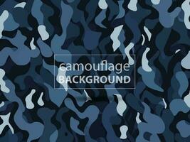 Camouflage background textile uniform vector image