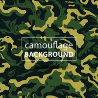 Camouflage background textile uniform vector image