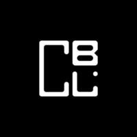 cbl letra logo creativo diseño con vector gráfico, cbl sencillo y moderno logo. cbl lujoso alfabeto diseño