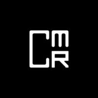 cmr letra logo creativo diseño con vector gráfico, cmr sencillo y moderno logo. cmr lujoso alfabeto diseño