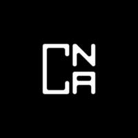 cna letra logo creativo diseño con vector gráfico, cna sencillo y moderno logo. cna lujoso alfabeto diseño