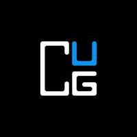 CUG letter logo creative design with vector graphic, CUG simple and modern logo. CUG luxurious alphabet design