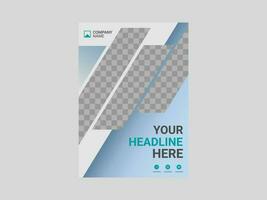 Creative corporate book cover design vector