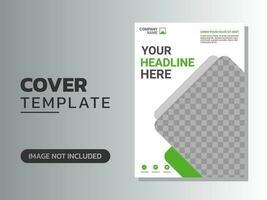 Creative corporate book cover design vector