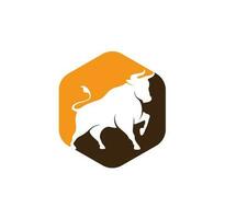 Bull Logo Design vector