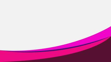 Abstract background banner curve color design vector